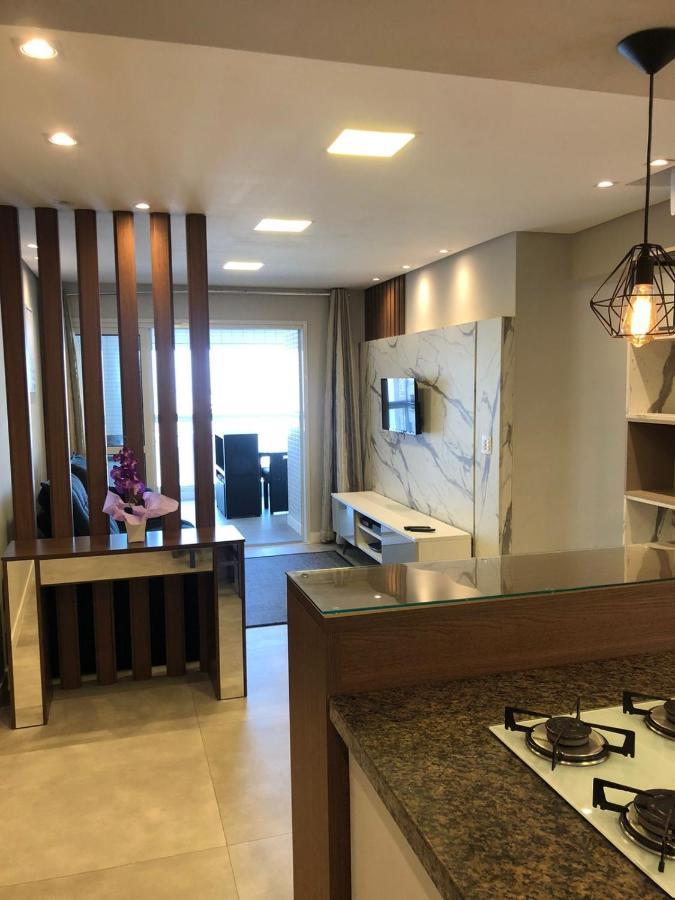 Apartamento Jardim Do Mar, Frente A Praia Praia Grande  Buitenkant foto